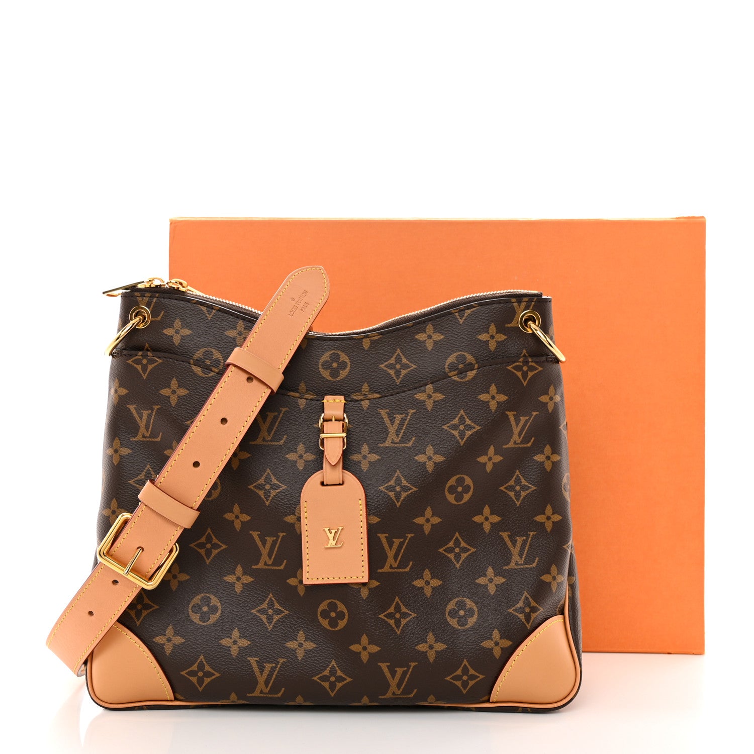 Louis Vuitton Monogram Odeon MM Natural 2 of 11