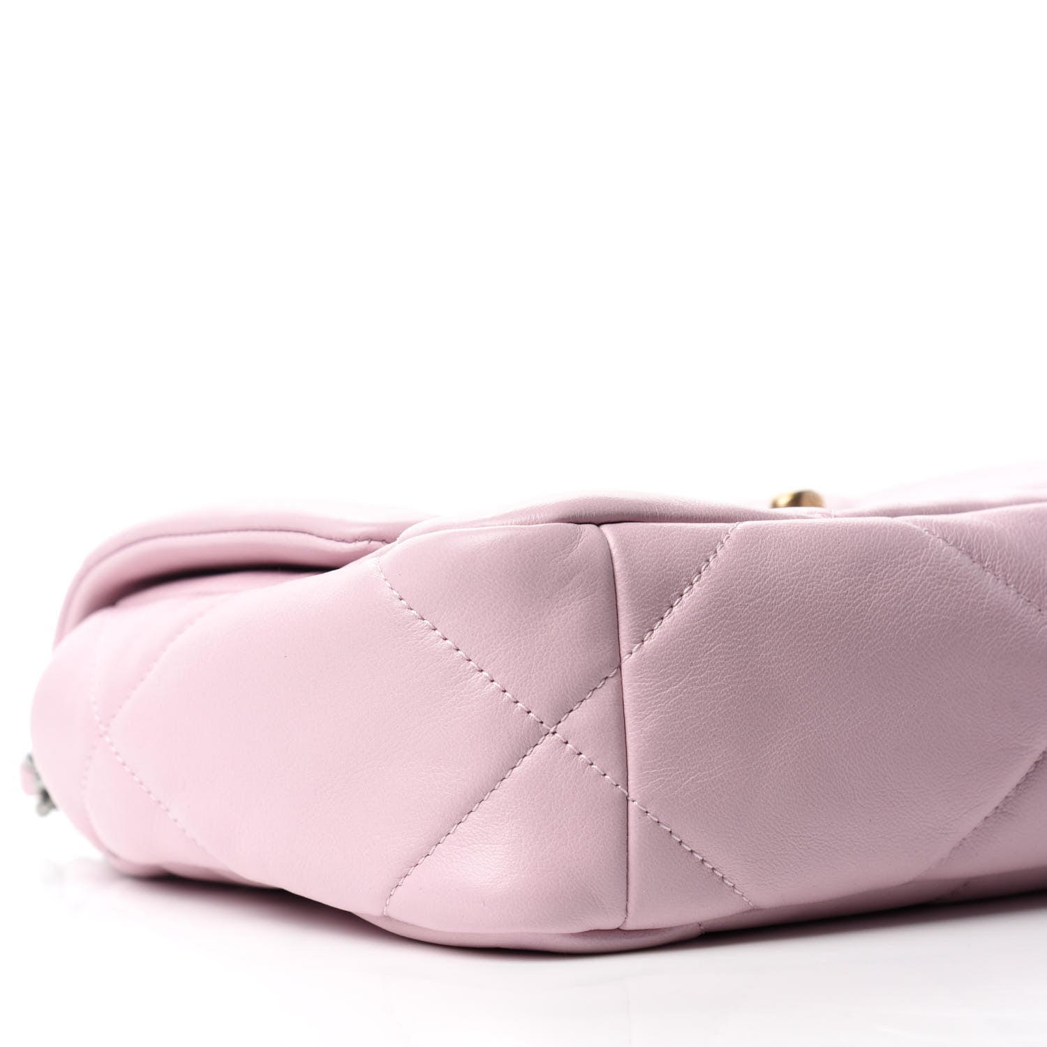Chanel Lambskin Quilted Medium 19 Flap Light Pink 6 of 11