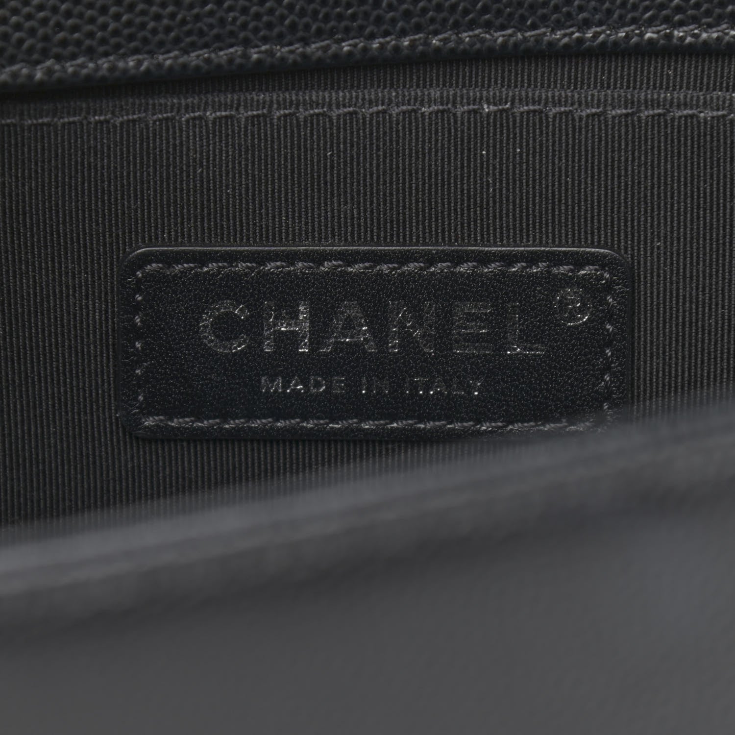 Chanel Caviar Quilted Medium Boy Flap Black 6 of 11