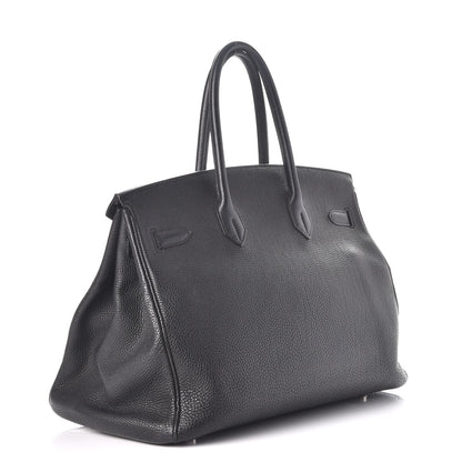 Hermes Togo Birkin 35 Black 3 of 46