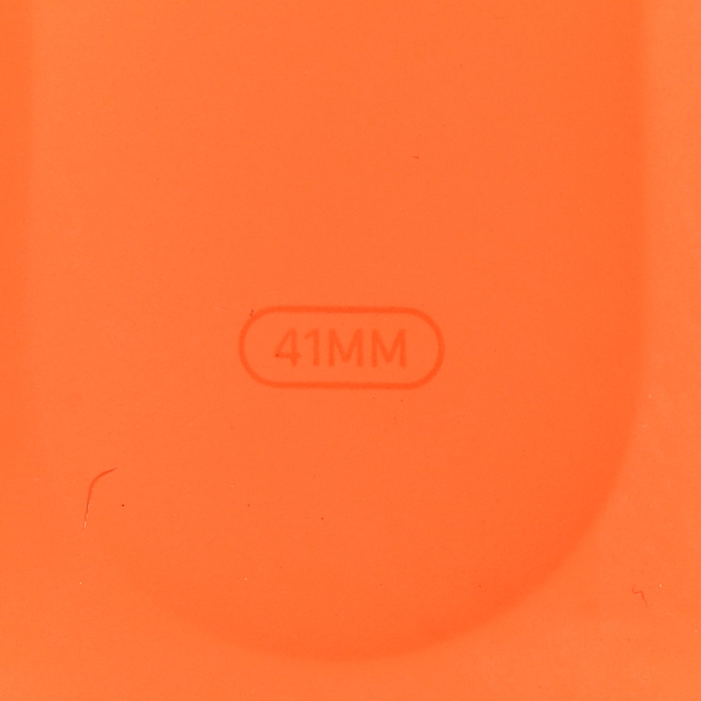 Silicone 40mm Apple Sports Watch Single Tour Band S/M Orange