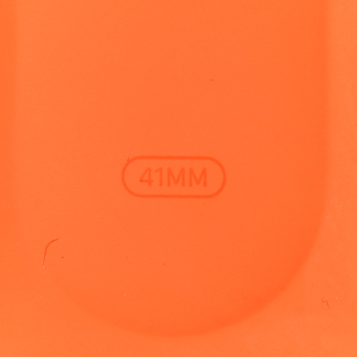 Hermes Silicone 40mm Apple Sports Watch Single Tour Band S/M Orange 4 of 5