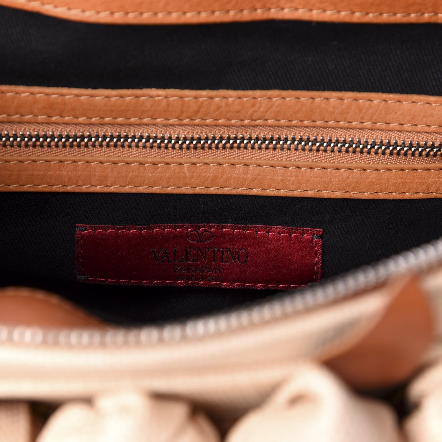 Valentino Garavani Raffia Lacca Fleur Frame Satchel Natural 8 of 9