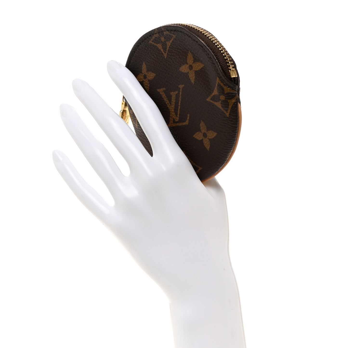 Monogram Round Coin Purse
