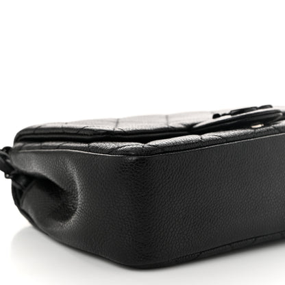 Chanel Caviar Quilted Incognito Mini Square Flap Black 9 of 11
