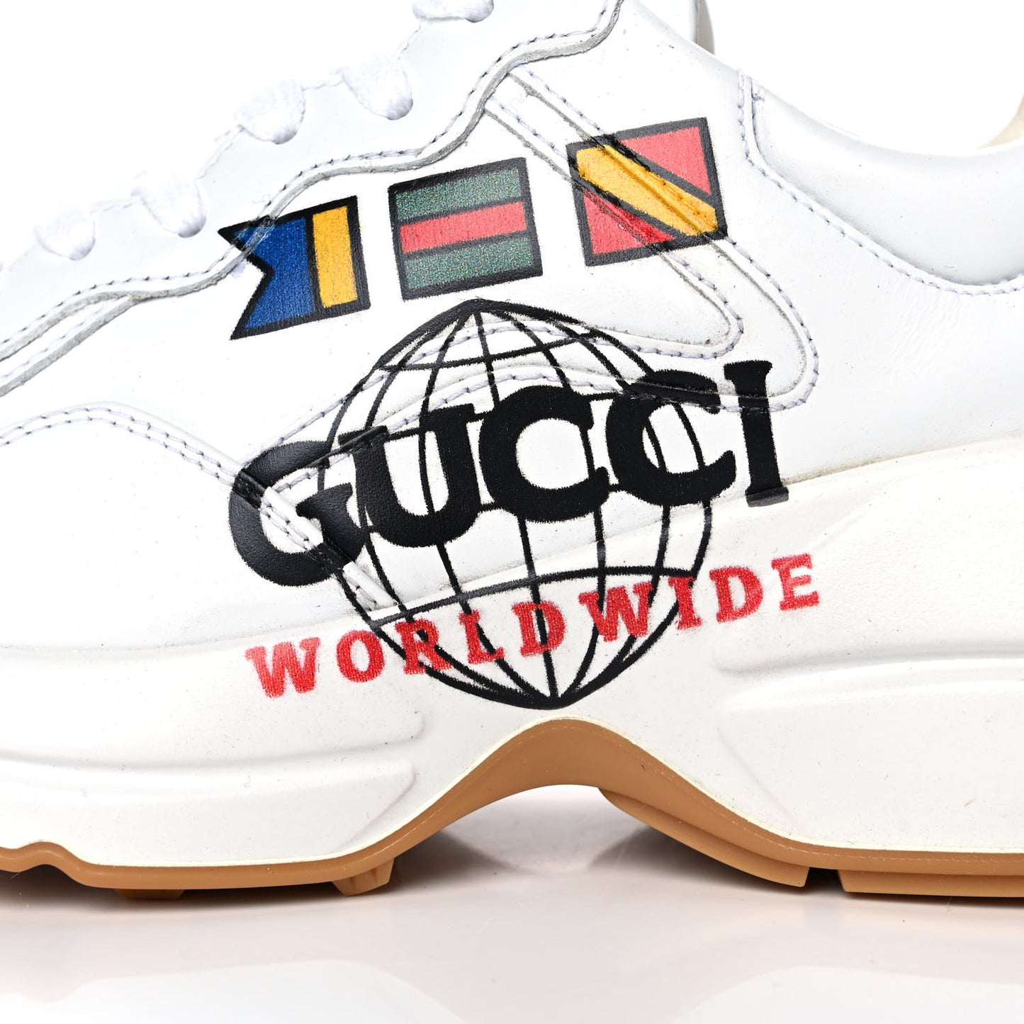 Calfskin Worldwide Womens Rhyton Sneakers 35.5 White