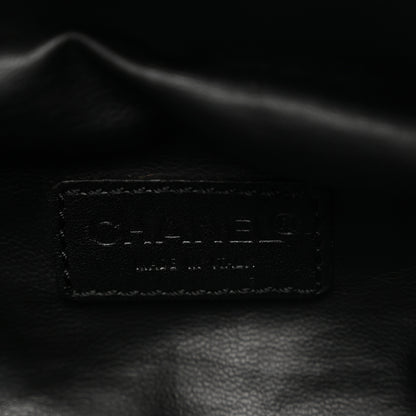 Chanel Canvas Nylon Sport Logo Cosmetic Bag Black 7 of 7