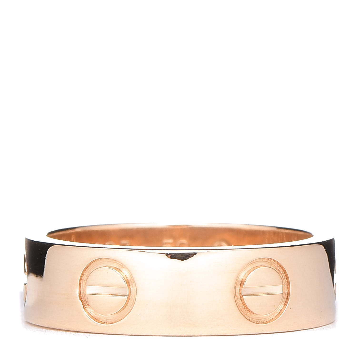 Cartier 18K Yellow Gold 5.5mm LOVE Ring 52 6 3 of 5