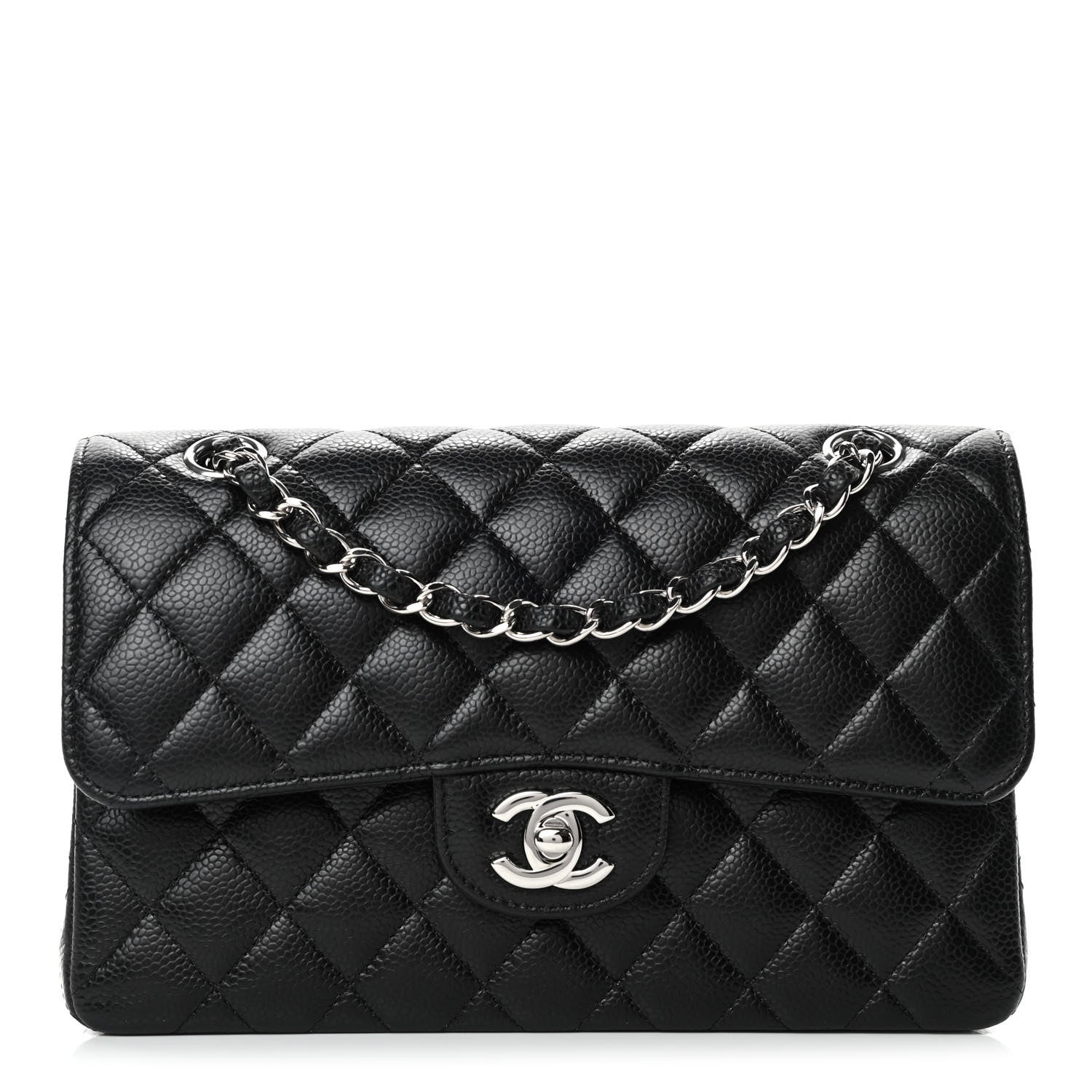 Chanel Caviar Quilted Small Double Flap Black 1 of 4