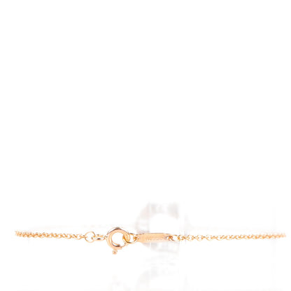 Tiffany 18K Rose Gold Diamond Atlas Pierced Bracelet 3 of 5