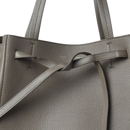 Celine Soft Grained Calfskin Small Belt Cabas Phantom Taupe 9 of 9
