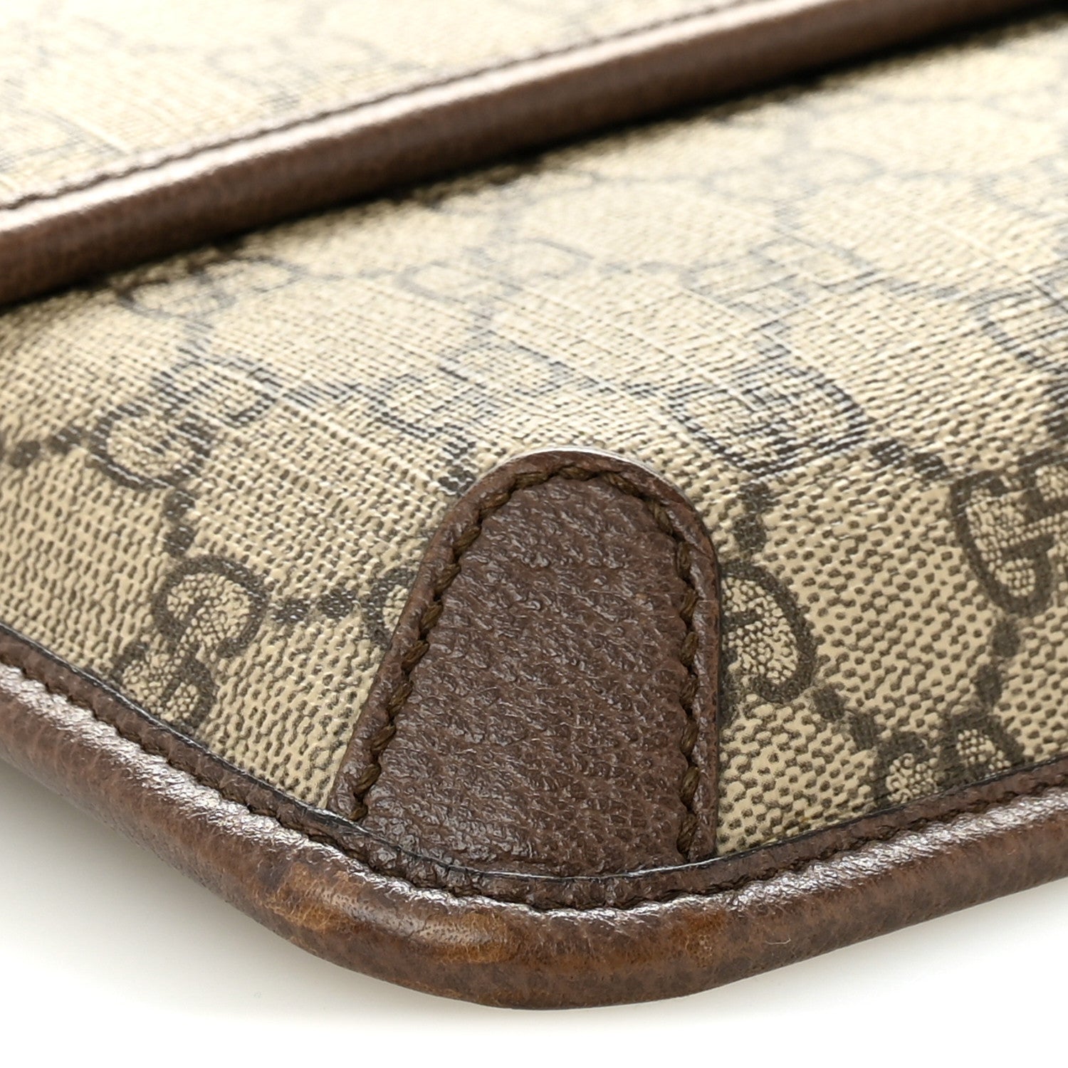 Gucci GG Supreme Monogram Neo Vintage Web Belt Bag Brown 11 of 11