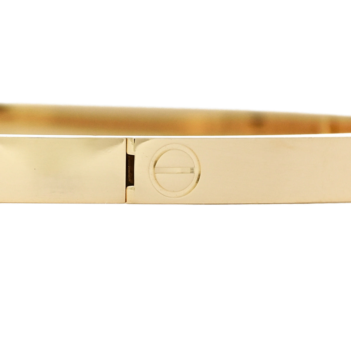 18K Yellow Gold Small LOVE Bracelet 17