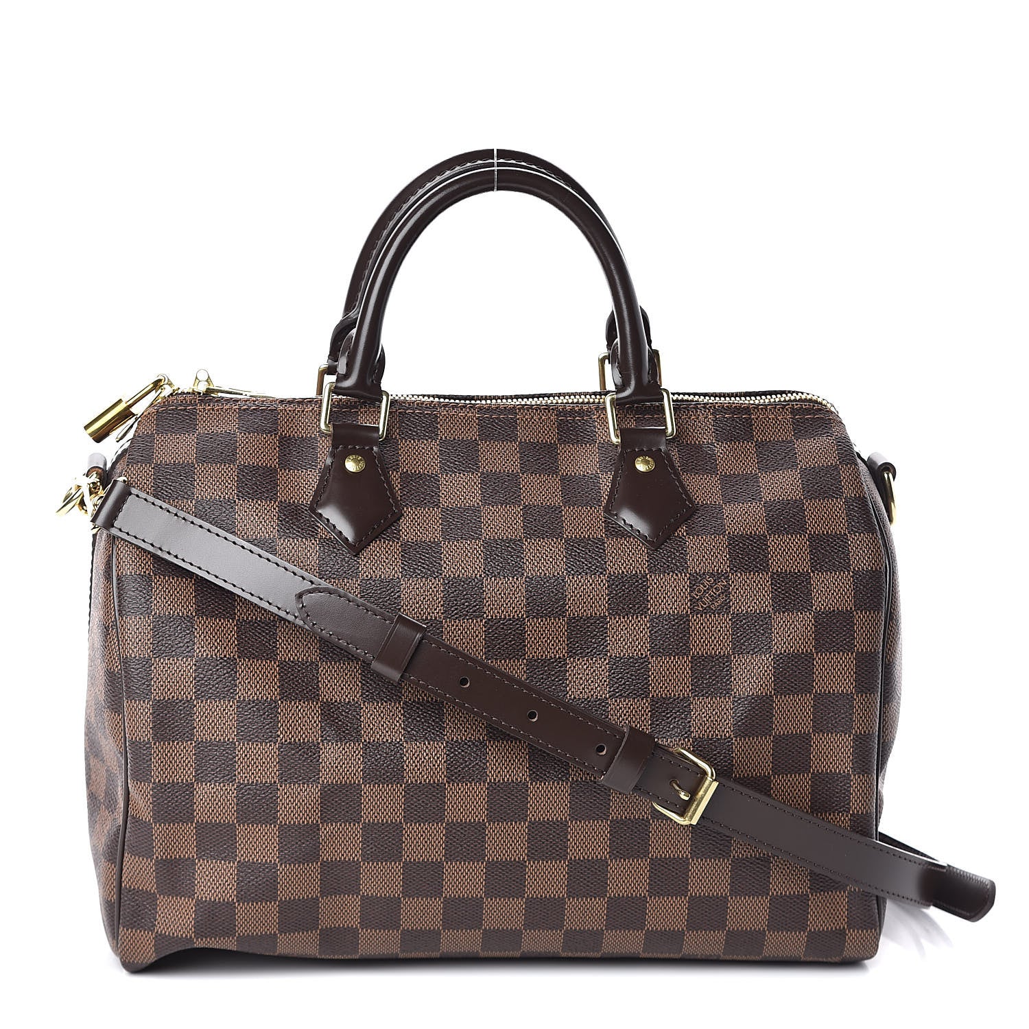 Louis Vuitton Damier Ebene Speedy Bandouliere 30 1 of 10