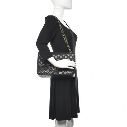 Chanel Caviar Quilted Jumbo Double Flap Black 2 of 13