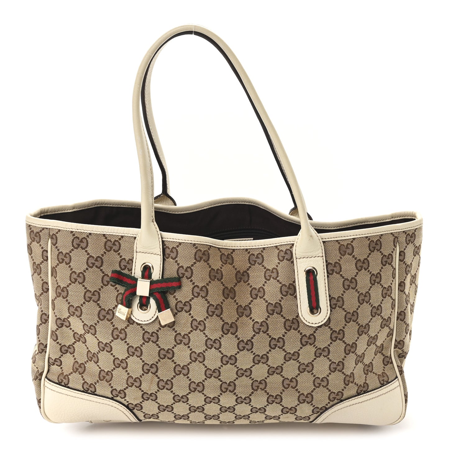 Monogram Medium Princy Tote Off White