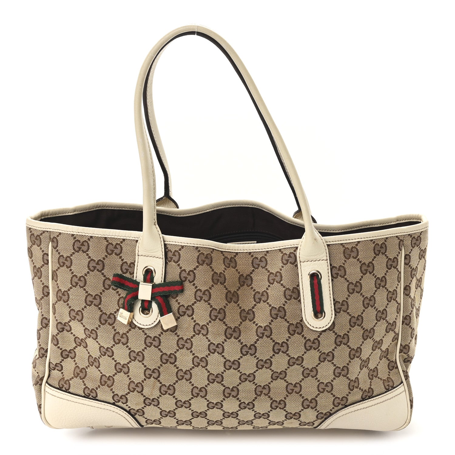 Gucci Monogram Medium Princy Tote Off White 8 of 10