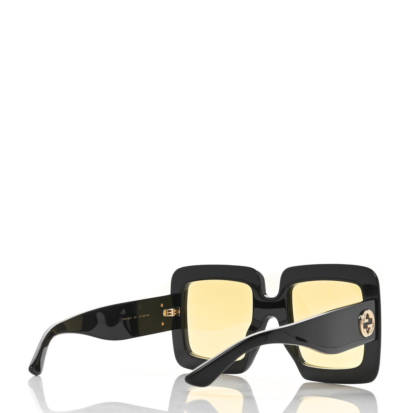 Oversized Square GG0783S Sunglasses Black
