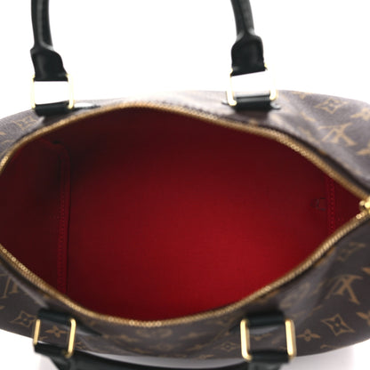 Louis Vuitton Monogram My World Tour Speedy Bandouliere 30 Black 5 of 10