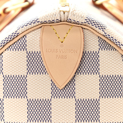 Louis Vuitton Damier Azur Speedy 35 6 of 10