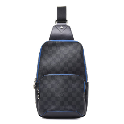 Louis Vuitton Damier Graphite Avenue Sling Backpack Blue 1 of 13