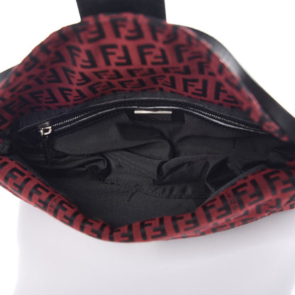 Fendi Zucchino Baguette Red Black 5 of 7