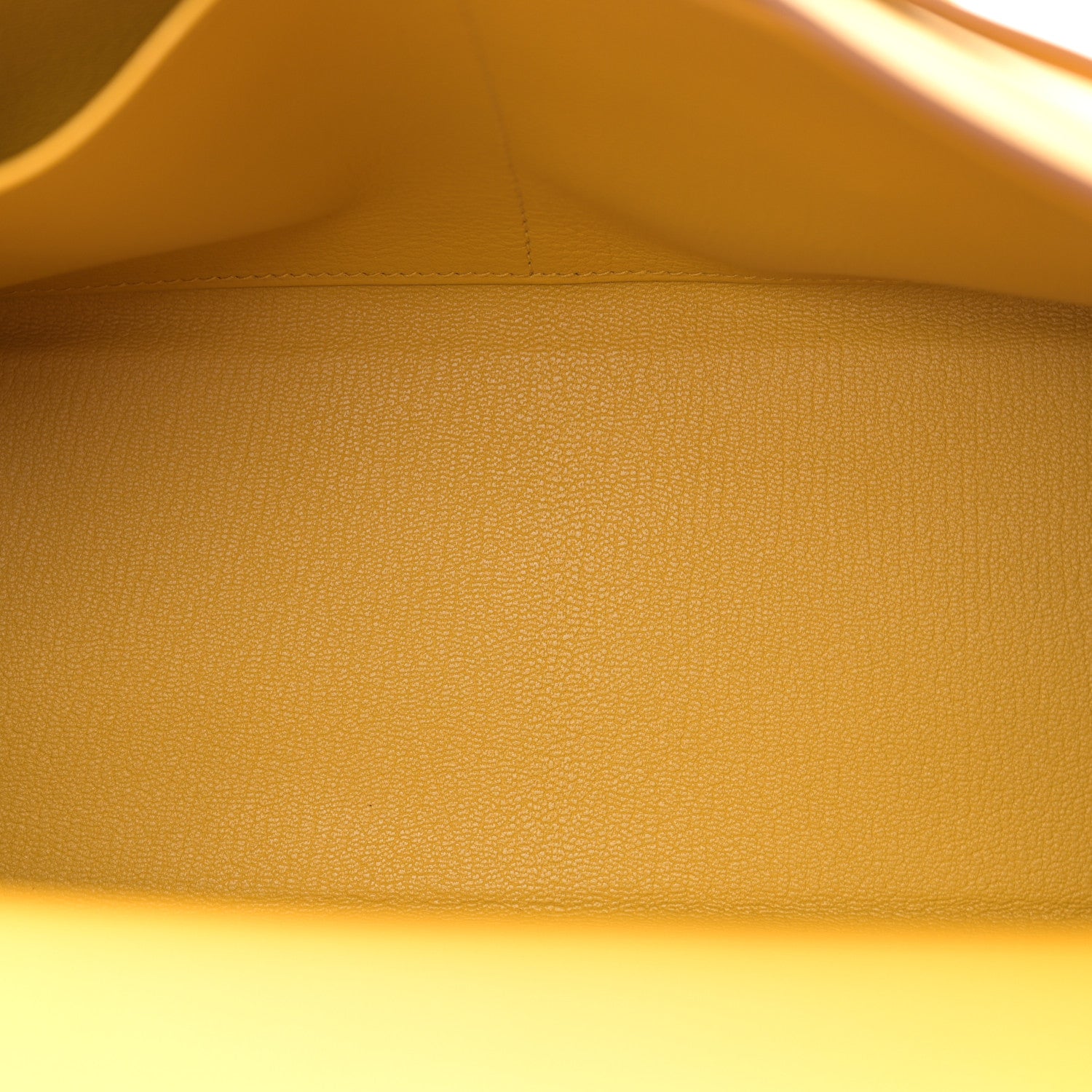 Hermes Togo Kelly Retourne 32 Jaune Ambre 5 of 11