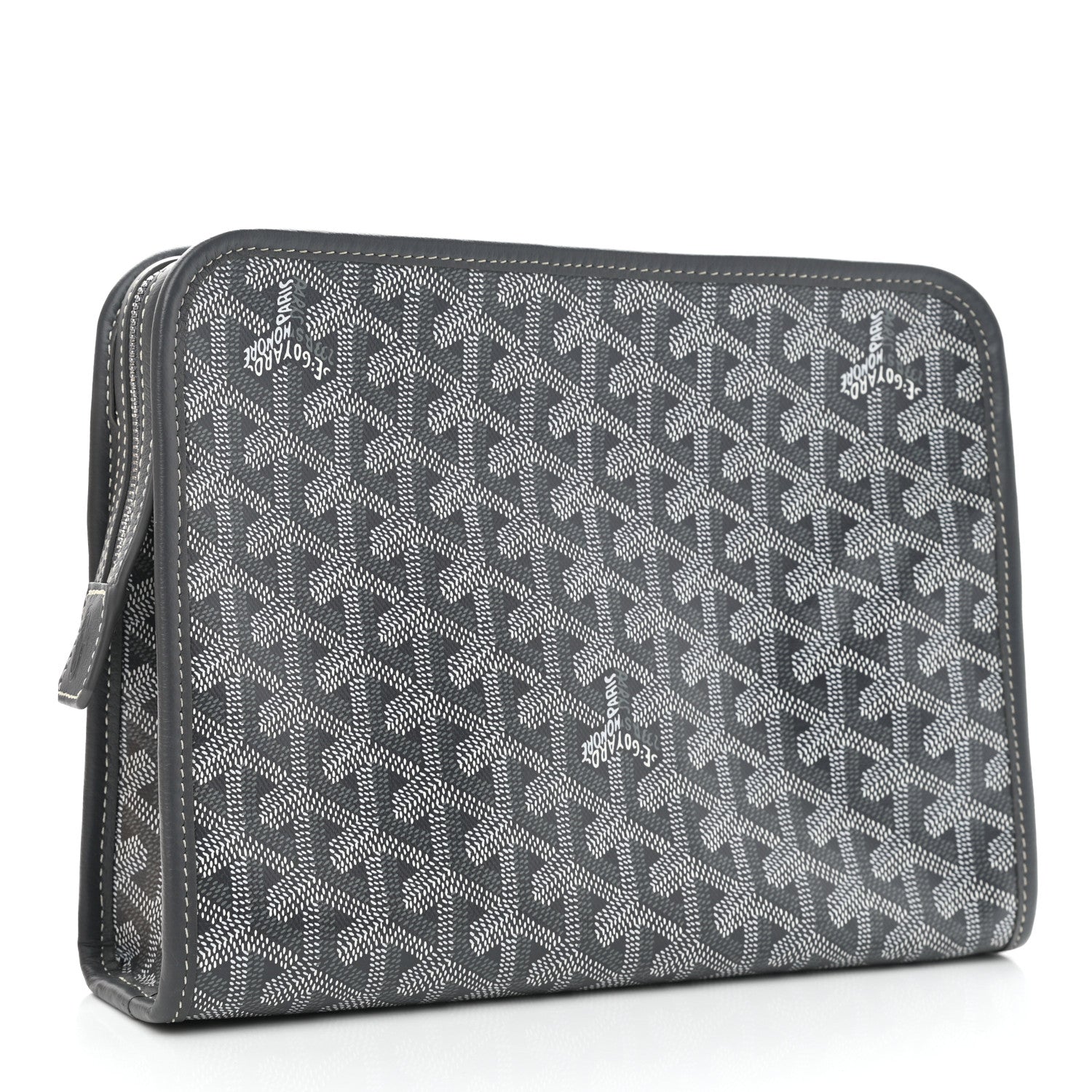 Goyard Goyardine Jouvence Toiletry Pouch Grey 3 of 6