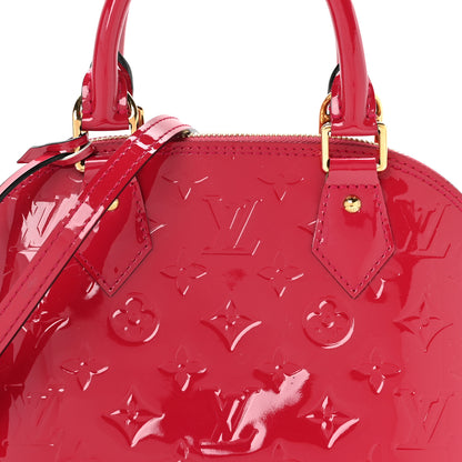 Louis Vuitton Vernis Alma BB Magenta 6 of 8
