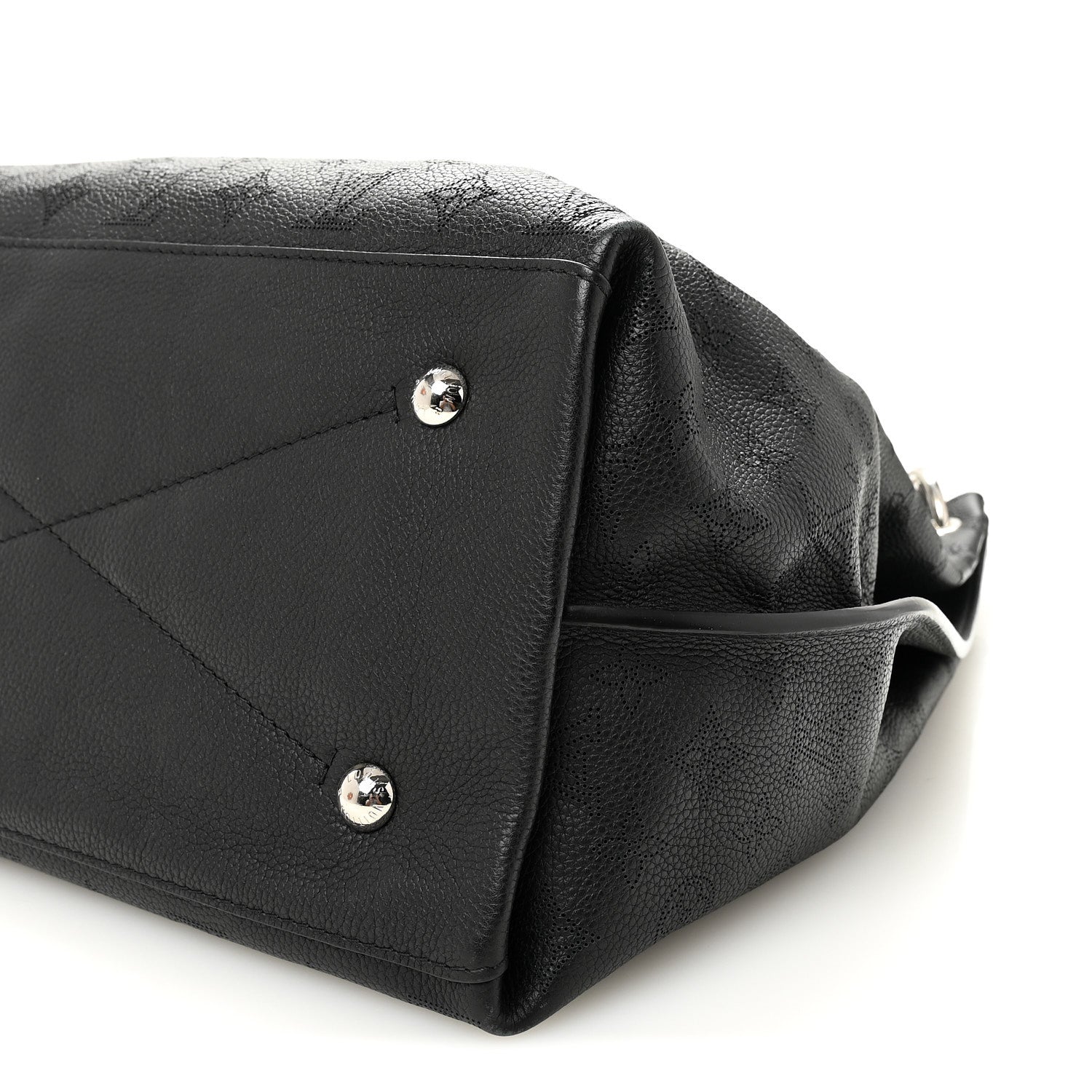 Louis Vuitton Mahina Carmel Hobo Black 9 of 9