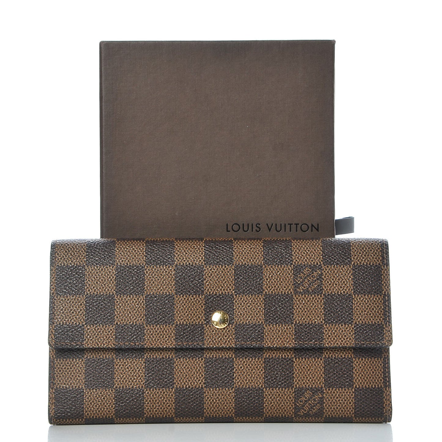 Damier Ebene Porte Tresor International Wallet