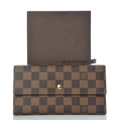 Louis Vuitton Damier Ebene Porte Tresor International Wallet 8 of 8