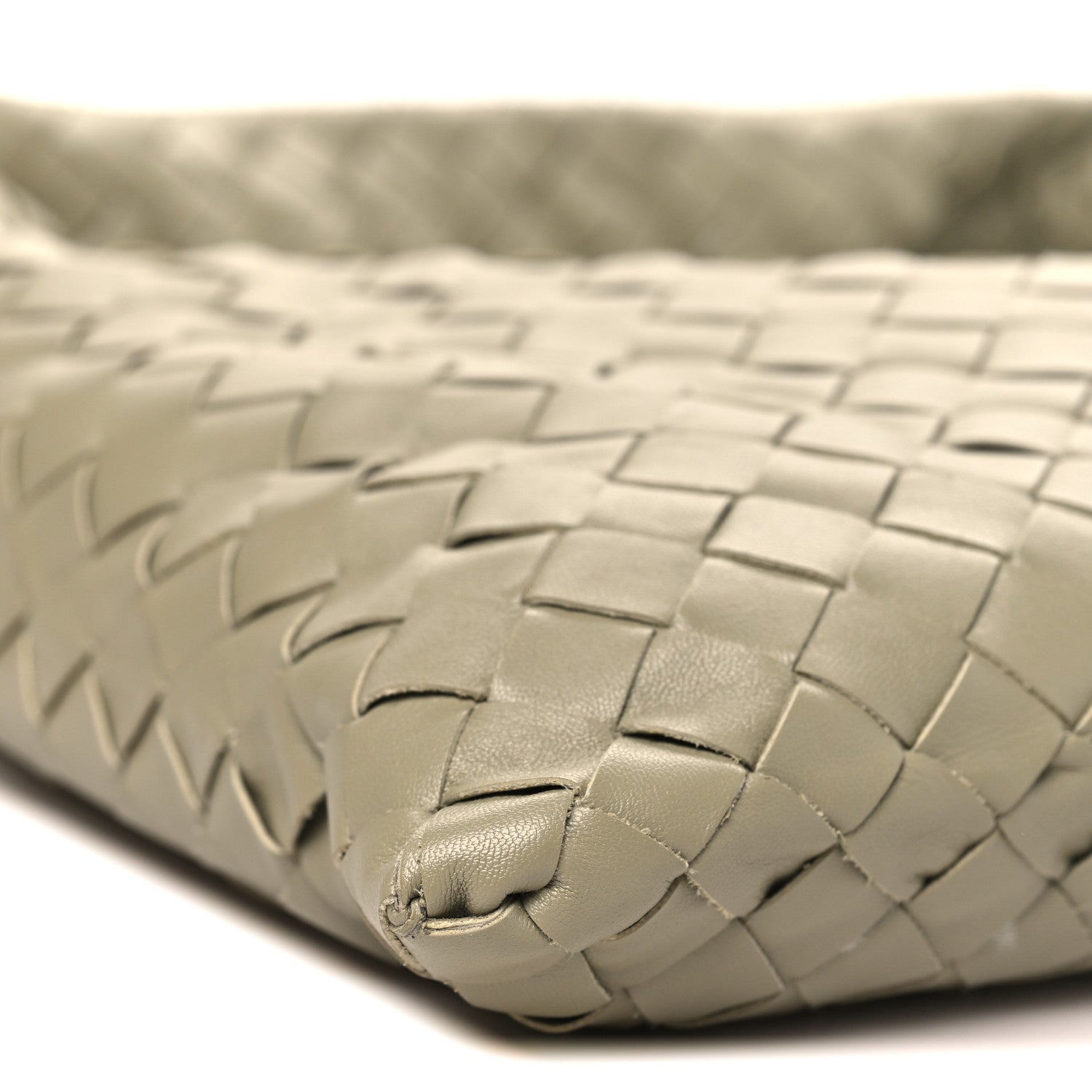 Bottega Veneta Calfskin Intrecciato Small Hop Travertine 8 of 9