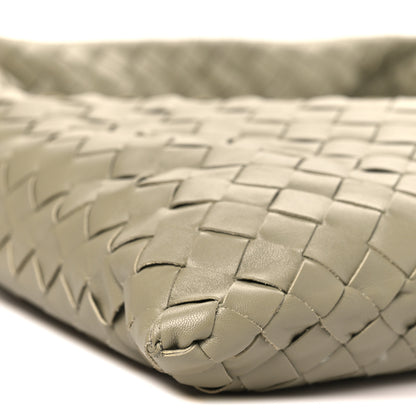 Bottega Veneta Calfskin Intrecciato Small Hop Travertine 8 of 9