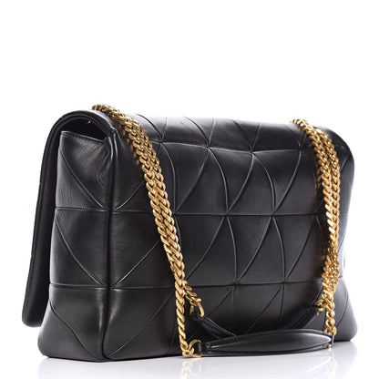 Saint Laurent Lambskin Patchwork Monogram Large Jamie Black 3 of 17