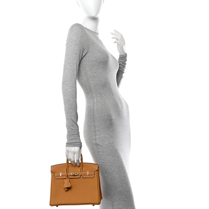 Hermes Togo Birkin 25 Natural Sable 2 of 11