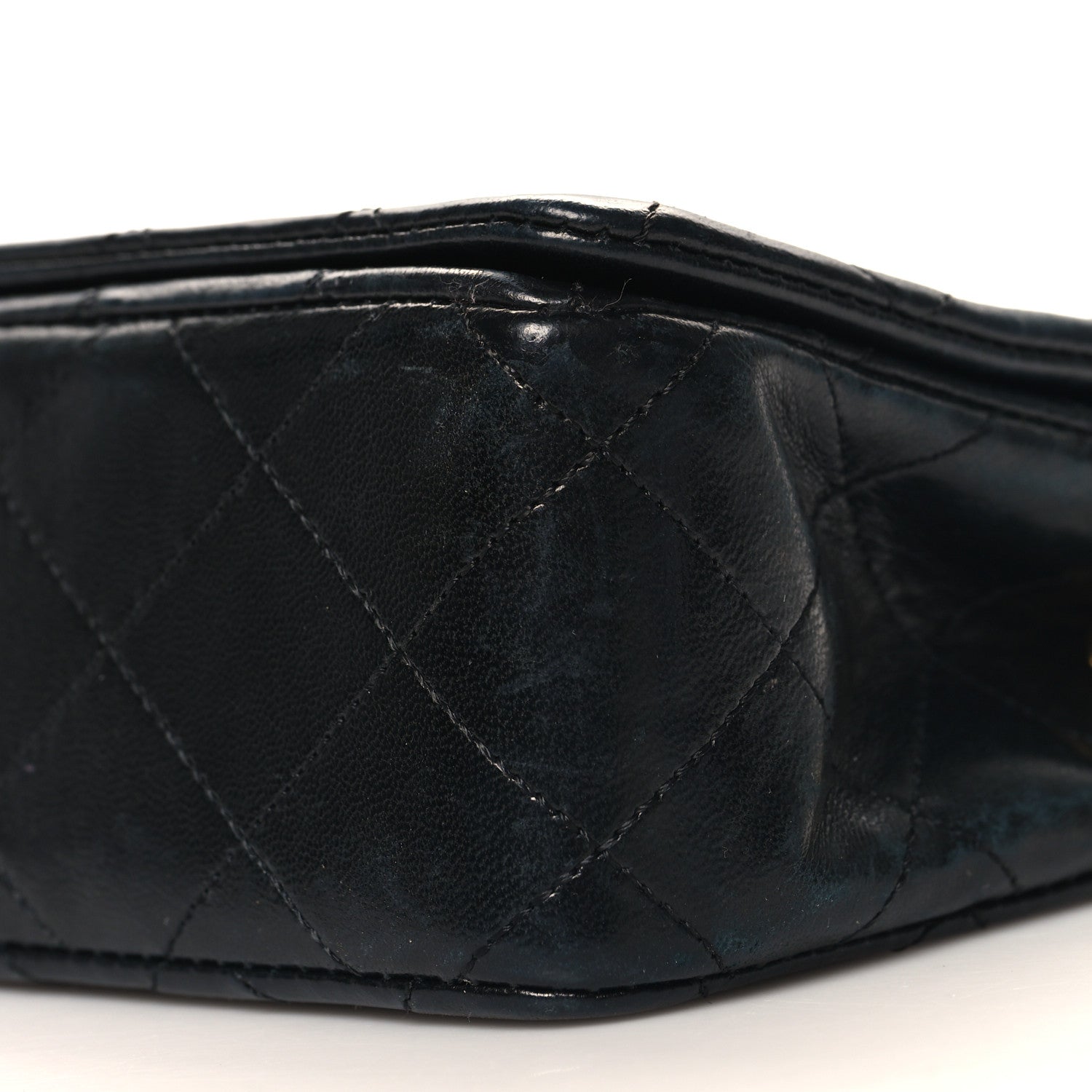 Chanel Lambskin Quilted Small Single Flap Black 10 of 11