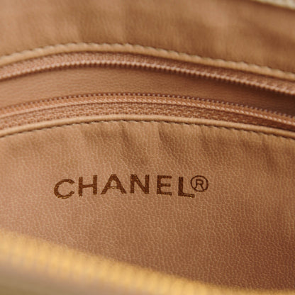 Chanel Caviar CC Shoulder Bag Beige 6 of 8