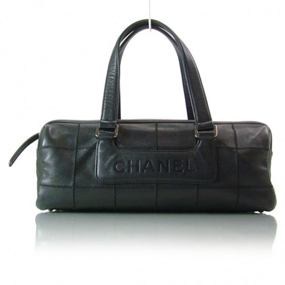 Chanel Caviar Square Stitched Tote Black 1 of 10