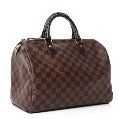 Louis Vuitton Damier Ebene Speedy 30 3 of 8