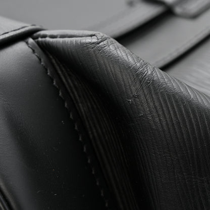 Louis Vuitton Epi Christopher Backpack PM Black 14 of 16