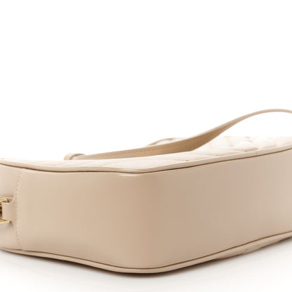 Saint Laurent Calfskin Matelasse Monogram Lou Camera Bag Dark Beige 9 of 11