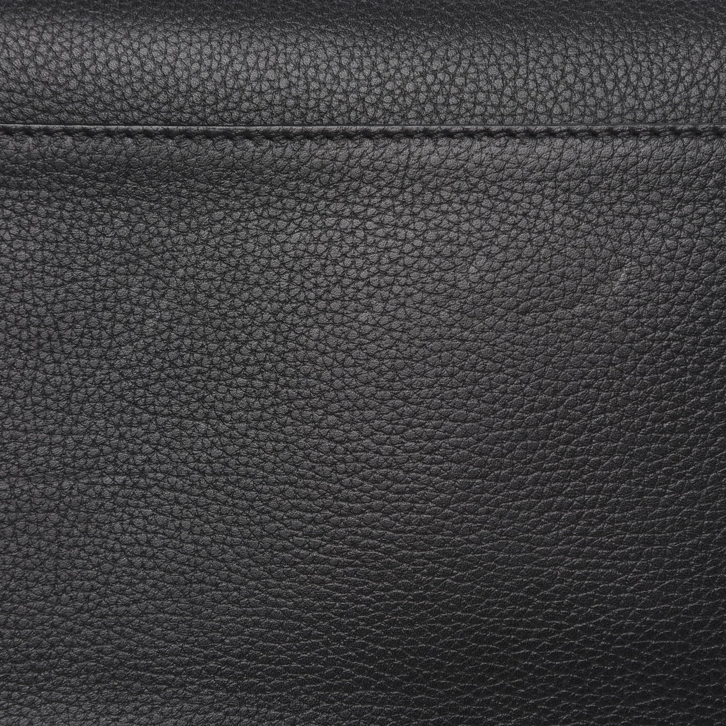 Grained Calfskin Medium Neo Executive Shopper Tote Black
