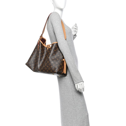 Louis Vuitton Monogram Carryall MM 2 of 10