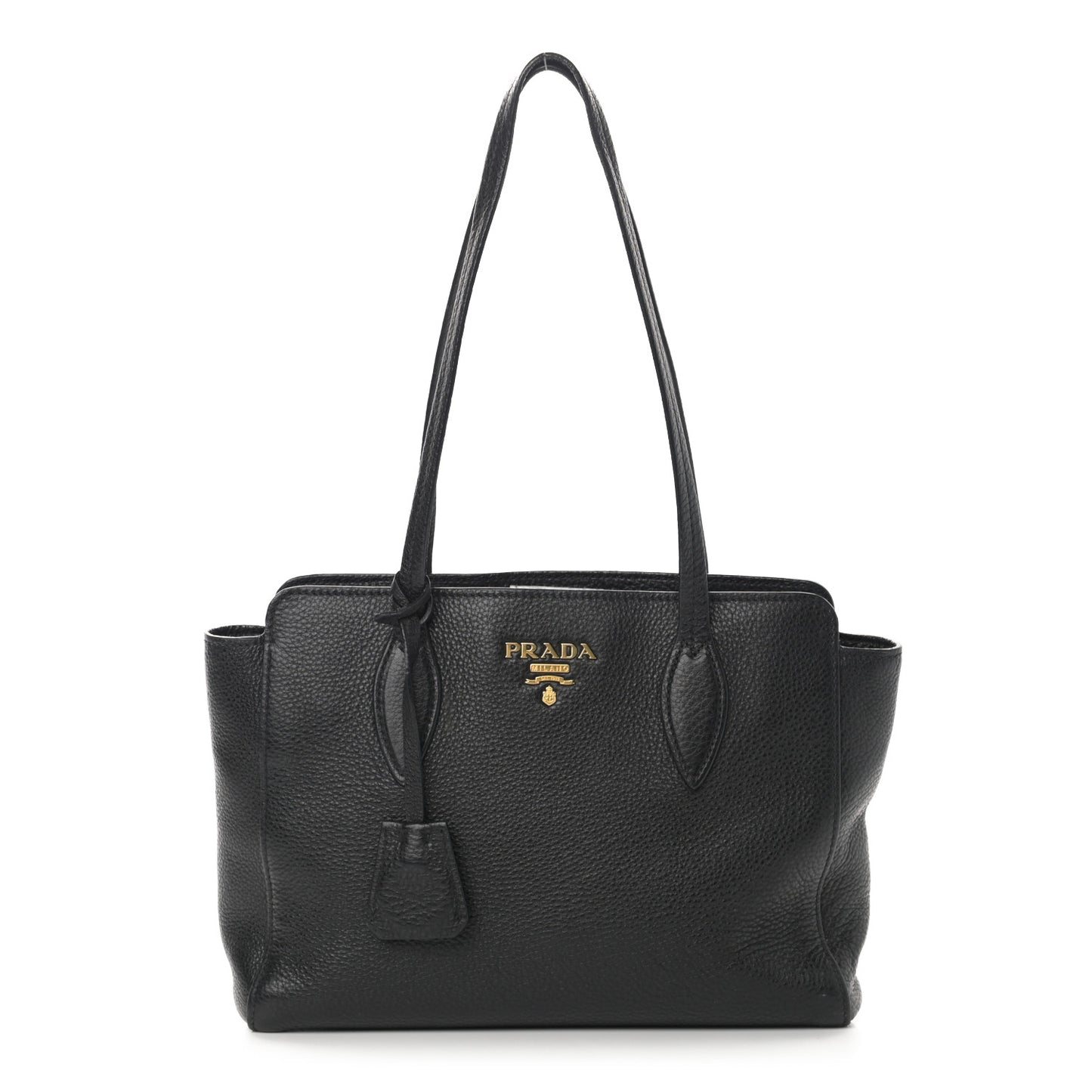 Vitello Phenix Tote Black