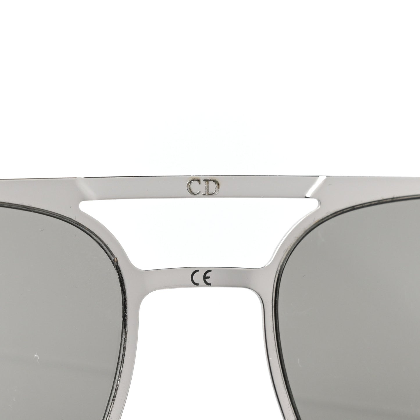 Homme Mens Aviator Sunglasses Silver