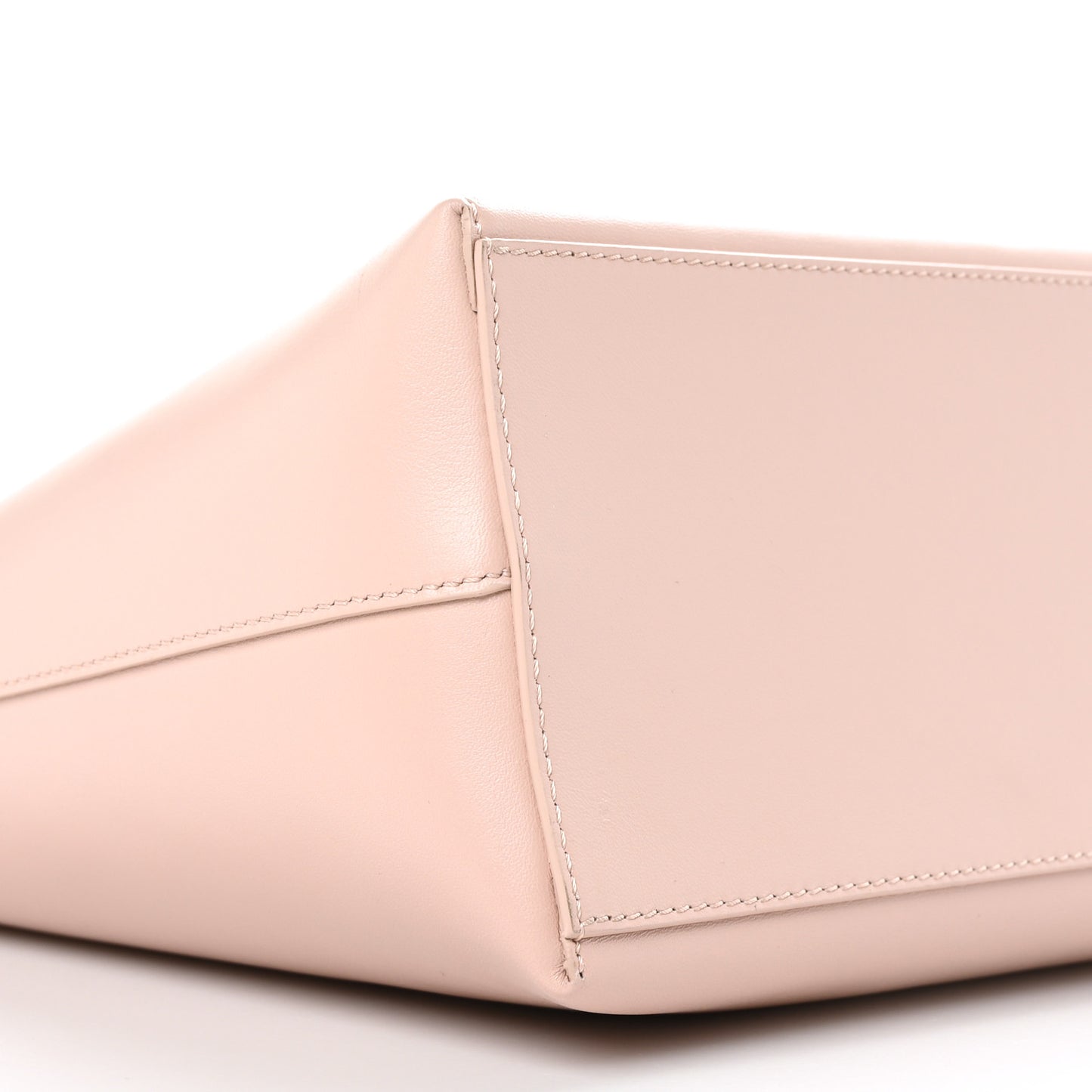 Calfskin Shopping Tote Pink