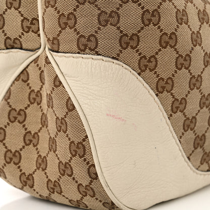 Gucci Monogram Medium Charlotte Hobo Off White 15 of 15