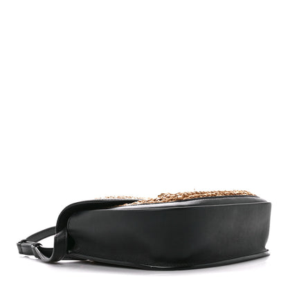 Saint Laurent Woven Raffia Monogram Kaia Satchel Tan 4 of 11