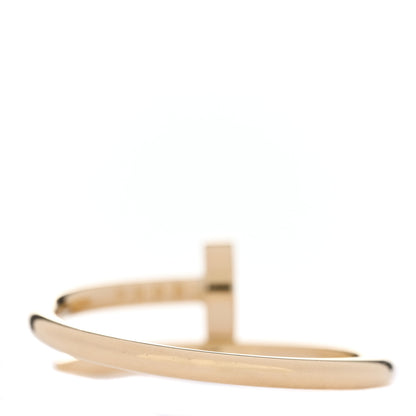 Cartier 18K Yellow Gold Small Juste Un Clou Ring 53 6.5 3 of 5